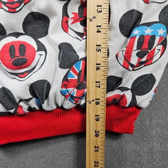 Mickey & Co Sweater Reversible JG Hook International Flags Youth Medium Vintage - Picture 8 of 11